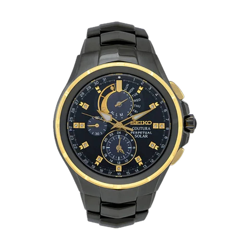 SEIKO Coutura Perpetual Solar Watch — product shot