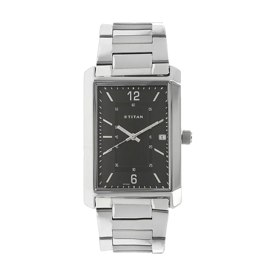 Titan men’s watch reference 1697SM02 with date display